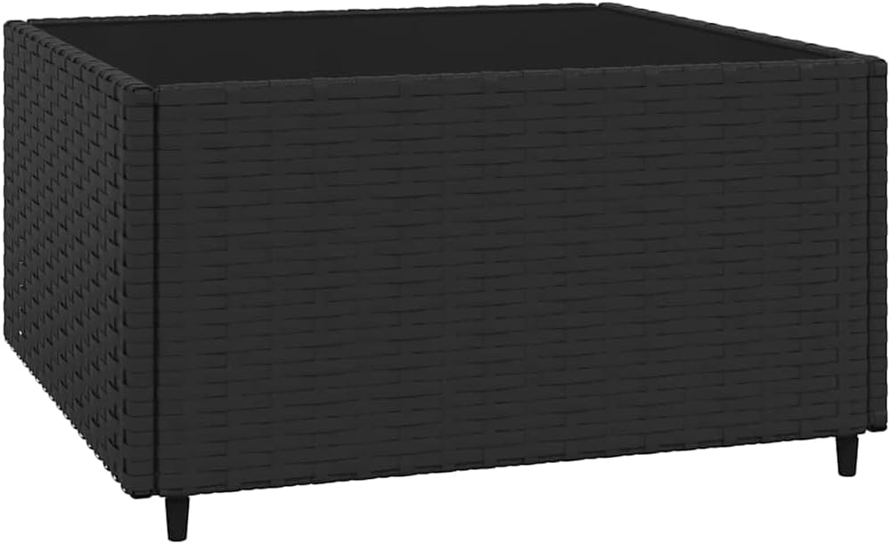 Patio Lounge Set Black, Outdoor Sofas, 319779