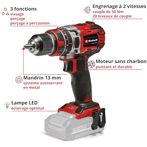 Einhell TE CD 1850 Li i BL Solo Perceuse à percussion - vue 7