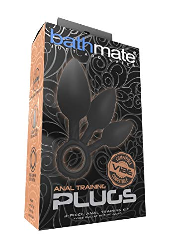 Bathmate Training Plug Anal Noir 1 Unité pour initiation