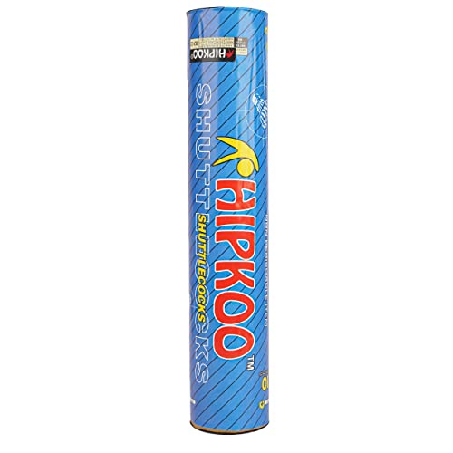 Image of Hipkoo Sports Nylon Badminton Shuttlecocks, Stable & Durable, Ideal Hitting Practice for Players Indoor /Outdoor (Pack of 20, Green)