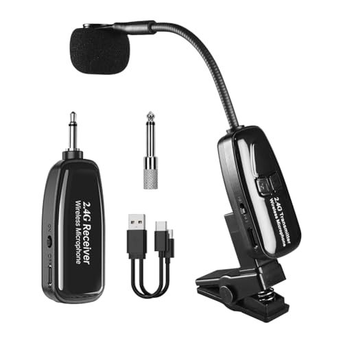 Microphone sans fil saxophone émetteur récepteur pour éliminer les câbles sur scène