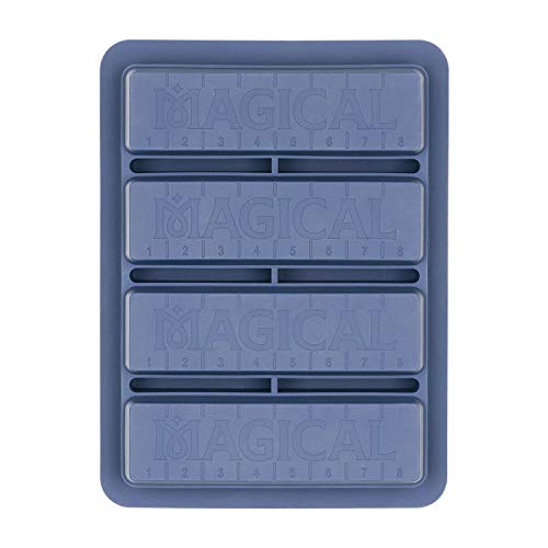 Magical Butter Silicone Non-Stick Butter Tray -Effortless Butter Making With Precise 8 Tbsp Sticks Food-Grade, Non-Stick Rectangle Container For Brownies, Homemade Butter, Herbed, Garlic Butter #TOP3