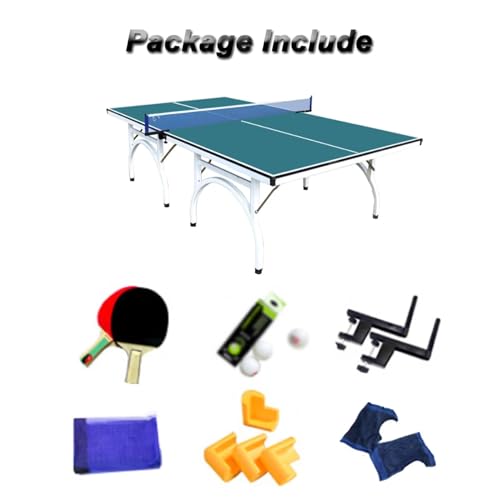 Tischtennis-Ping-Pong-Tisch, Tragbarer Tennistisch, Professioneller Rolltisch In Voller GrößE, Tragbare Tischtennisplatte FüR Drinnen Und DraußEn Mit BäLlen Und Netz – Bild 8
