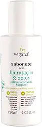 Vegana Sabonete Facial Hidratacao E Detox 120ml, VEGANA