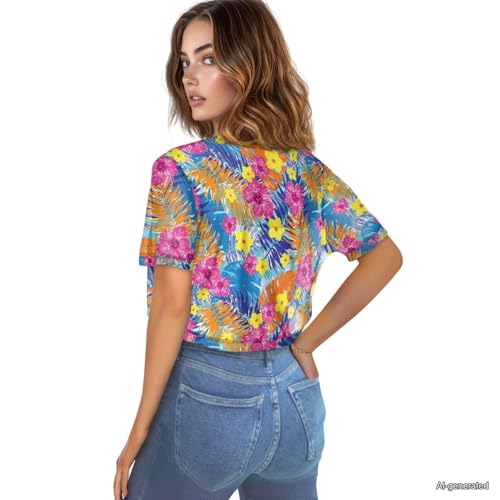Image of Womens Short Sleeve Cardigans Lightweight Summer Cardigan Trendy Bolero Shrug Cute Floral Cardigan Sheer Bolero