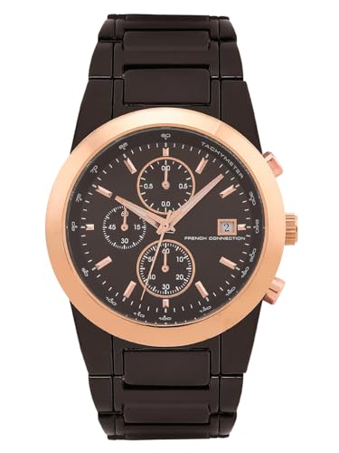 French Connection Analog Black Dial Mens Watch-FCW11GNM (B0CW9V5Z66) Amazon Price History, Amazon Price Tracker