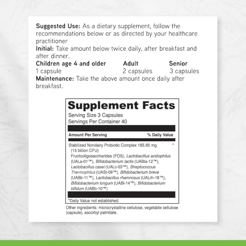 DAVINCI Labs Mega Probiotic ND, 120 Vegetarian Caps - image 6