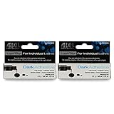 Ardell LashTite Adhesive Dark for Individual Fake Lashes, Secures False Eyelashes Extension for Weeks .125 Oz, 2 Pack