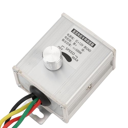 Motor de velocidad de motor CC 12V 500W kit de control compacto y portátil 8