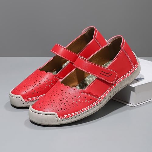 Zapatos planos Mary Jane vintage para caminar cómoda en tu uso diario y de compras 5