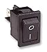 Price comparison product image ARCOLECTRIC (BULGIN LIMITED) ROCKER SWITCH, DPST, BLACK/WHITE | ROCKER SWITCHES, 1 X QTY - H8550VBACA