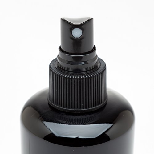 Infinity Jars 15 Ml (.5 Fl Oz) Black Ultraviolet Glass Fine Mist Spray Bottle #TOP1