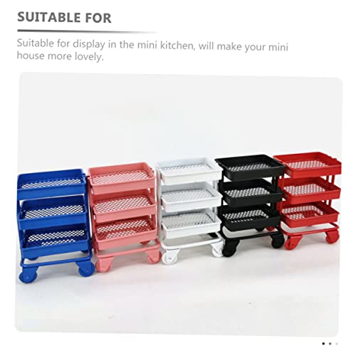 Cabilock Casa De Boneca Decoração Criança Playset Jogos De Festa Para Crianças Bonecas Mini Carrinho