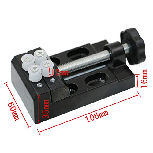CAIDU Vises Universal Mini Walnut Vise Clamp Table Bench Vice For Jewelry Nuclear Clip On DIY Carving Tool