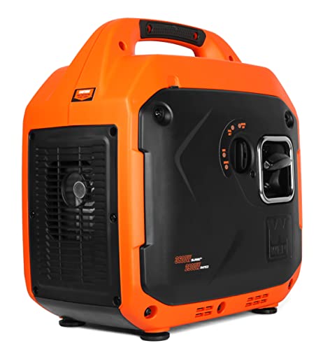 WEN 56360iX Super Quiet 3600-Watt Portable Inverter Generator with Fuel Shut Off and CO Sensor