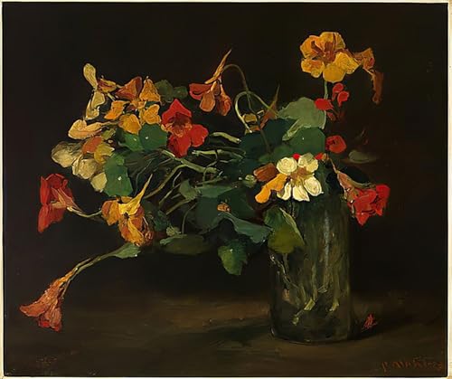 Tableau Blumen Stilleben impression art sur toile 60x90cm