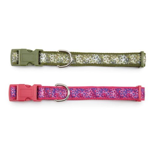 Collar para perro de nylon East Side Collection verde L miniatura 4