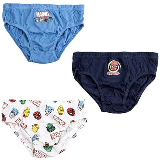 CERDÁ Life´S Little Moments - Pack Calzoncillos Single Jersey - 3 Piezas - Marvel - 100% Algodón - Calzoncillos Cómodos - Estampado de Sus Personajes Favoritos - Producto Original | Ya disponible en tu tienda friki favorita! En mundofriki.es!