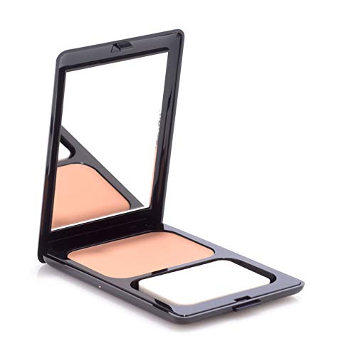 Terry Jacobs Powder Creme Make-Up | Perfect Finish and Long Wearing Coverage with Sponge | Natural Powder Flawless Cover | Long Lasting All Day Wear and Non Greasy, Neutral Light