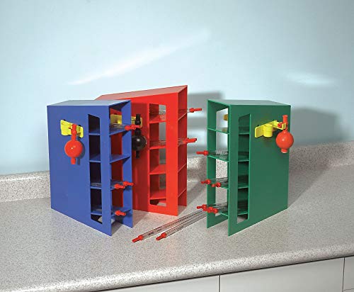 Heathrow Scientific HS20612 Blue ABS Plastic Pipet Rack