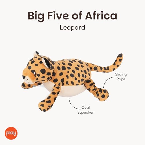 Juguete Mordible Sonoro P.L.A.Y. Leopardo para Perros miniatura 2
