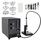 Spot Welding Machine for Jewelry, 110V Pulsed Argon Arc Welder, Permanent Jewelry Welder Kit for DIY Jewelry Gold Welding Hardware Workpiece Welding Jewelry Repair
