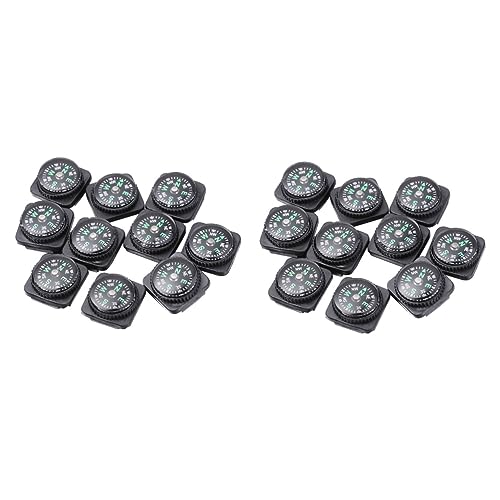 Brújulas de viaje compactas BESPORTBLE 20 piezas miniatura 1