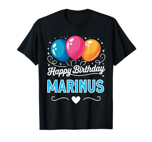 Feliz cumpleaños Marinus Camiseta