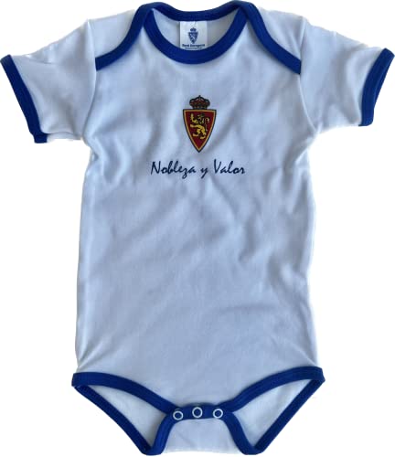 Real Zaragoza | Body Nobleza Y Valor | Blanco | Talla 12