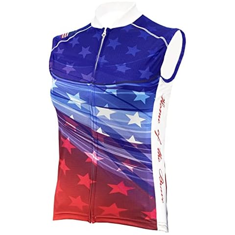 Peak 1 Sports Stars & Stripes Women's Bike Jersey XL - Women's Cover