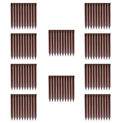 EasyFlex Nylon Landscape Anchoring Stakes, 100 Count, Brown