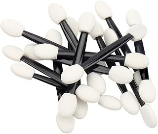 Aplicadores de sombra de ojos pequeños negros...