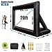 CZGBRO Inflatable Projector Screen - 20FT Outdoor Movie Screen Blow Up for Movie Parties Backyard Outside with Air Blower and Carry Bag, Front and Rear Projection