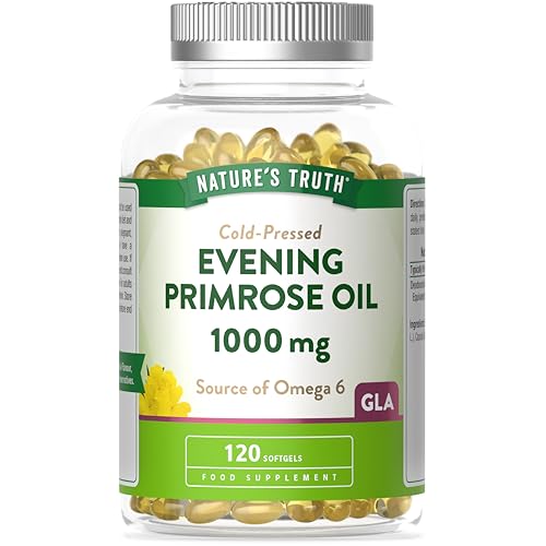 Natures Truth Evening Primrose Oil, 1000mg, 120 Softgel Capsules