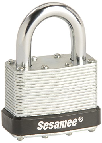 Sesamee 43320 Laminated Padlock, 1-Pack