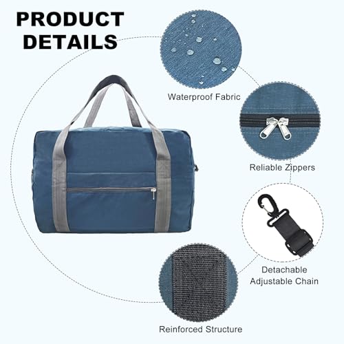 Foldable Underseat Travel Duffle Bag