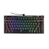 ROG Falchion Ace 75 HE ブラック / 75%レイアウトゲーミングキーボード/磁気スイッチ/ラピッドトリガー / 最大8000Hz / USB有線/PBT/ブラウザ上で設定が可能/静音設計/キャリーケース付き （黒・白） / 国内正規品