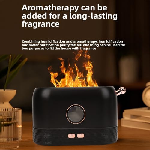 Difusor aromático eléctrico 3D con luz multicolor y alta capacidad miniatura 4