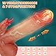 Realistische Vibratoren Dildo für Frauen, Anal Dildo Vibration mit 10 Vibrationen 7 Zungenlecken 7 SchubmaBnahmen, Sex Spielzeug für die Farue mit Heizung, Diloschwanz Vibrator Penis G Punkt