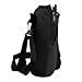 F Fityle Pliable en Néoprène Porte-Bouteille d'eau Fermeture Refroidisseur Couverture Isolant Manchon de Support pour Les Sports de sous-, Noir