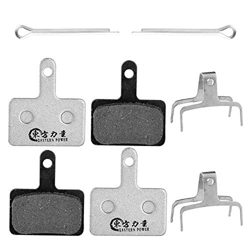 EASTERN POWER Pastillas de Freno Resina para Shimano B01s Deore M675 M315 M355 M365 M375 M395 M396 M425 M416 M445 M446 M447 M475 M486 M506 M515 M525 M575 Tektro Pastillas Freno Disco, 2 Pares