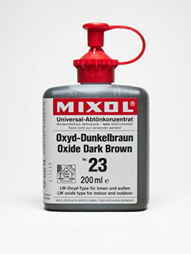 Preisvergleich Produktbild 200ml MIXOL Universal-Abtönkonzentrat # 23 Oxyd-Dunkelbraun