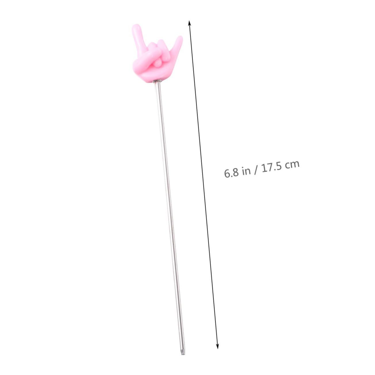 SOLUSTRE 2Pcs Stainless Steel Cake Tester Baking Tool with Slip Grip for Cake Bread Muffin Testing DIY Baking Needle for Cupcake and Biscuit Doneness Assessment