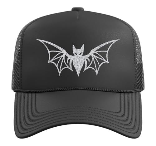 Gorro trucker con diseño gótico de murciélago miniatura 2