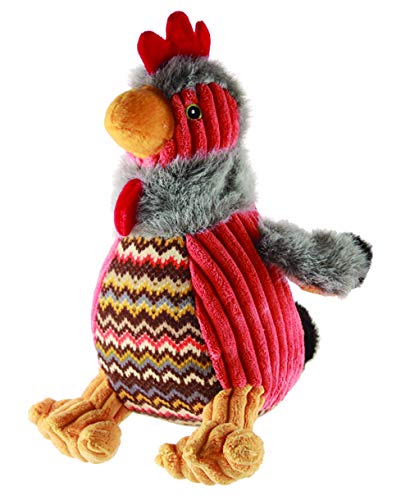 HuggleHounds Plush Corduroy Durable Knotties