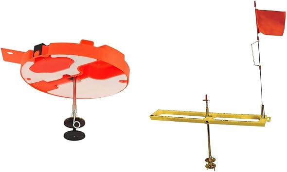 Frabill Pro Thermal Tip-Up | Freeze-Proof Insulated Design | Strike Indicator for Ice Fishing | Available in Multiple Styles