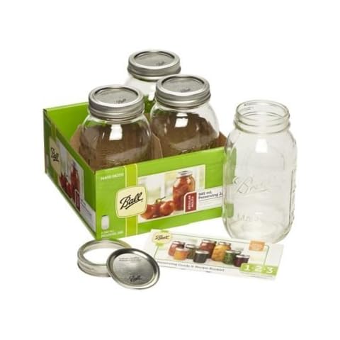 Ball Mason Glass Jars for Preserving Cover