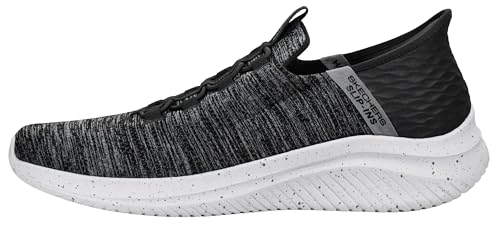 Skechers Men's Slip-Ins: Ultra Flex 3.0 - Right Away Shoes, Dark Grey, 8 M
