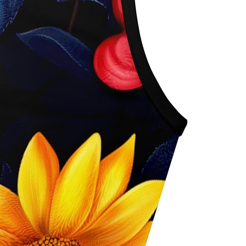 Image of SUZONANA Women Plus Size Summer Maxi Dress Spaghetti Strap Loose Sundress