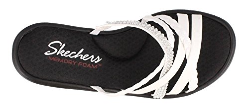 Image of Skechers Cali Women's Rumblers-Social Butterfly Wedge Sandal